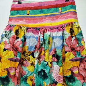 Cu&Mu narba fashion women's skirt,  floral